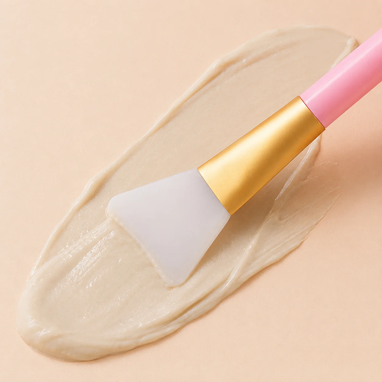 Laikou Silicone Facial Mask Applicator Brush - Pink - Image 3