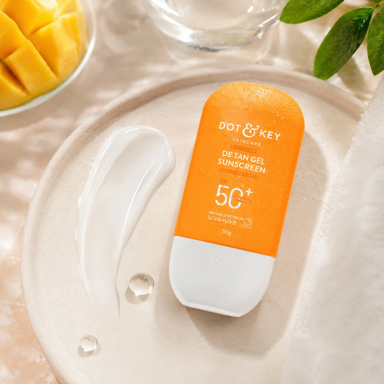 Dot and Key Mango Detan Gel Sunscreen SPF 50+ PA+++ 50g - Image 3
