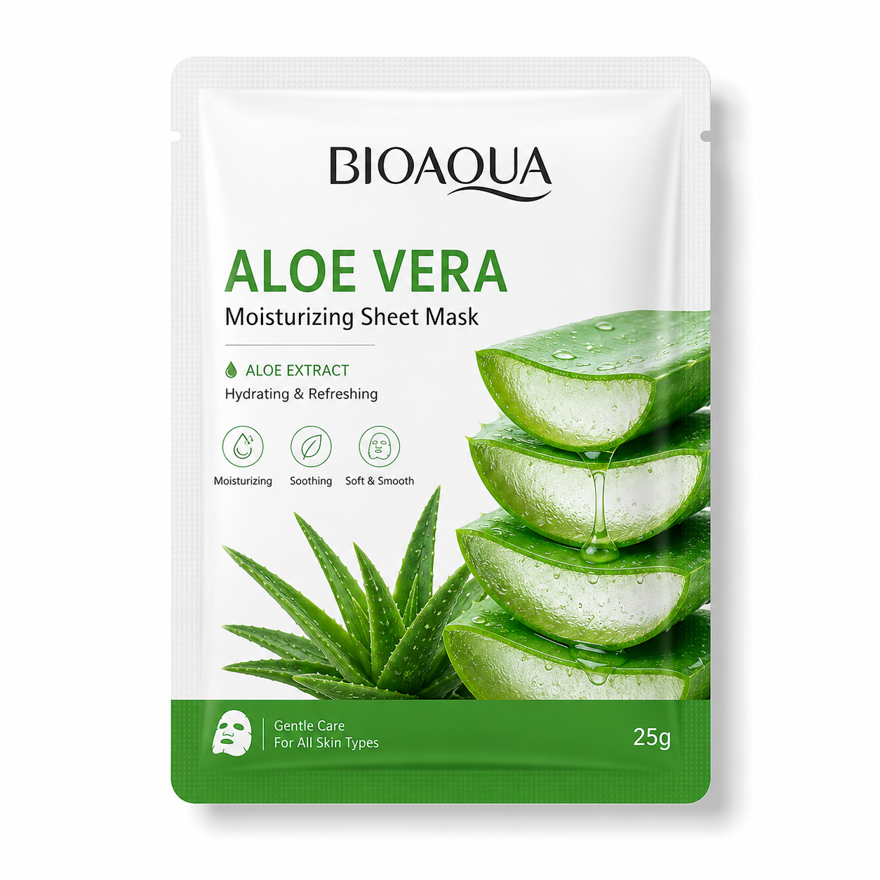 Bioaqua Aloe Vera Moisturizing Sheet Mask 25g