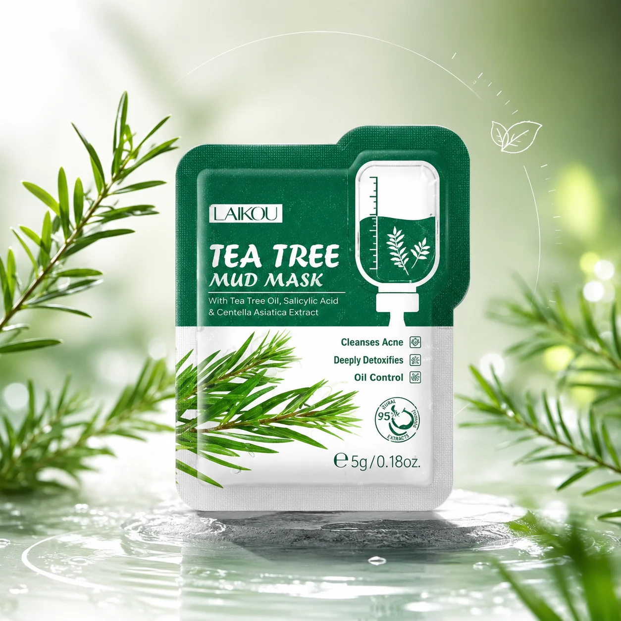 Laikou Tea Tree Mud Mask 5g