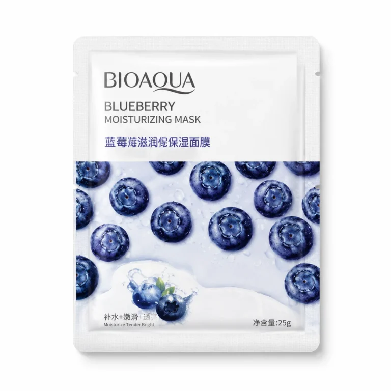 BIOAQUA Blueberry Moisturizing Sheet Mask 25g